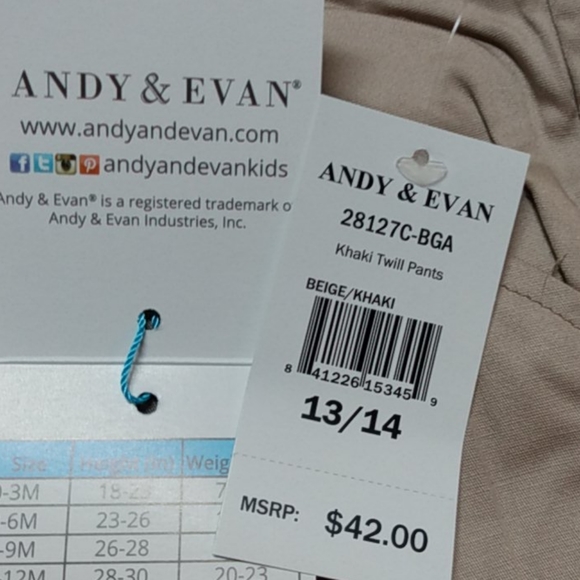 Andy and Evan pants - Picture 3 of 3